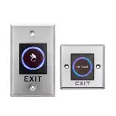 LED Indication Infrared Sensor Door Release Button Door Access Control No Touch Exit Button